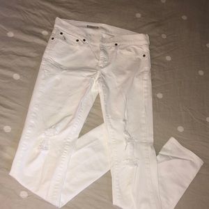 Ralph Lauren Skinny White Denim